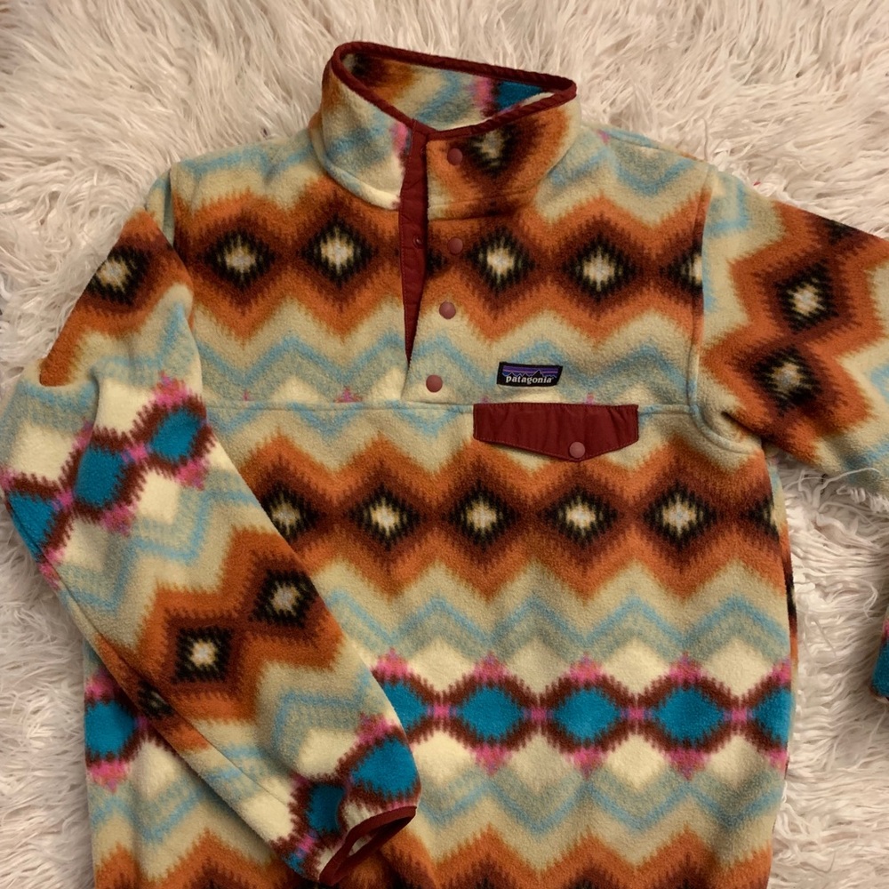 Patagonia synchilla fleece pullover